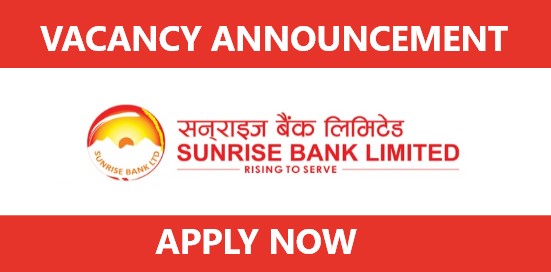 sunrise bank vacancy