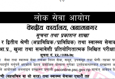 loksewa aayog vacancy 2077
