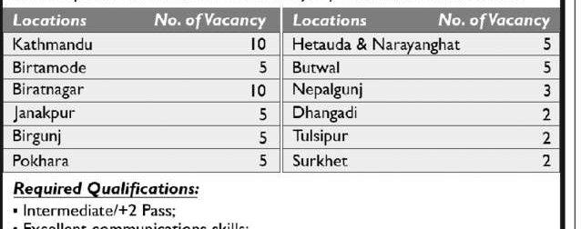 Vacancy announcement at Rolling Plans