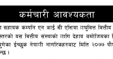 NIC ASIA Laghubitta Bittiya Sanstha Ltd Vacancy