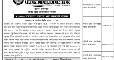 Nepal Bank Limited Vacancy
