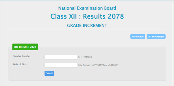 Class 12 result 2079